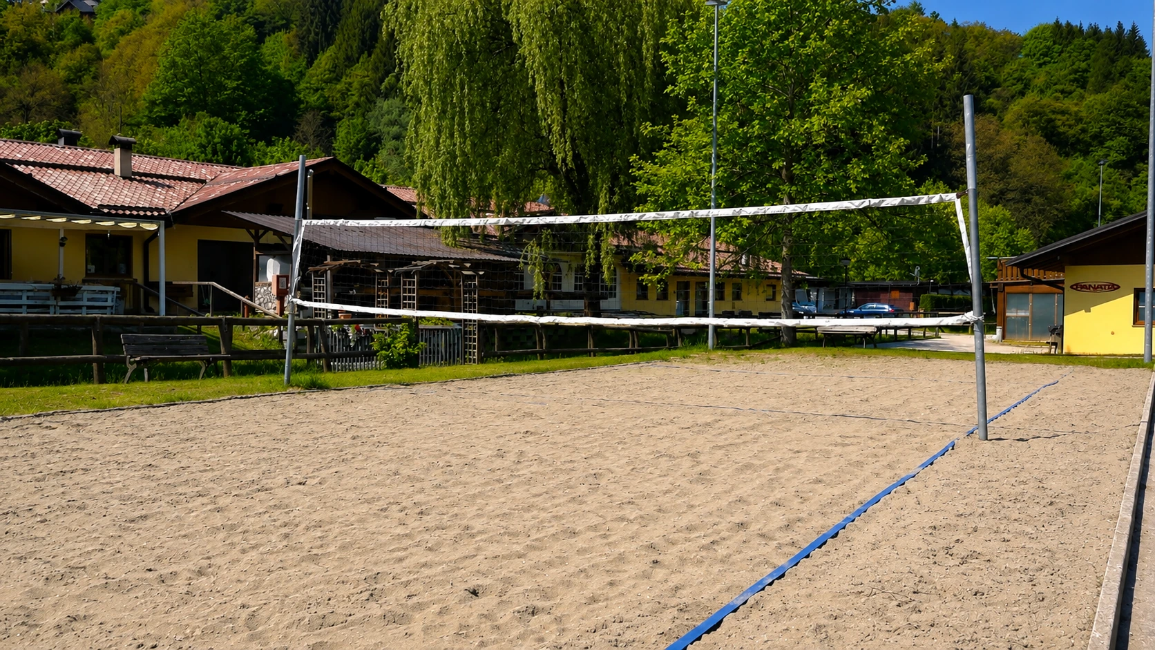 Volleyball court